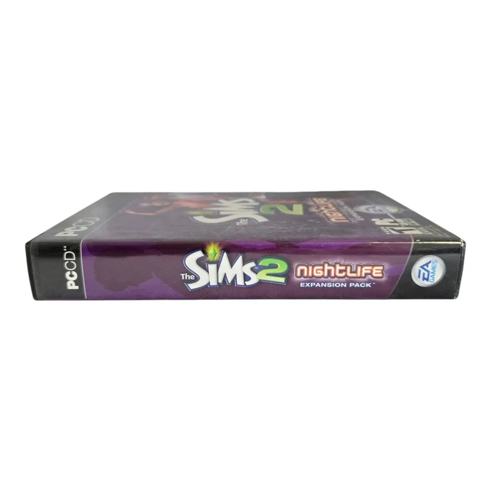 The Sims 2: Nightlife Expansion Pack for PC (Windows, 2005) CIB Complete!